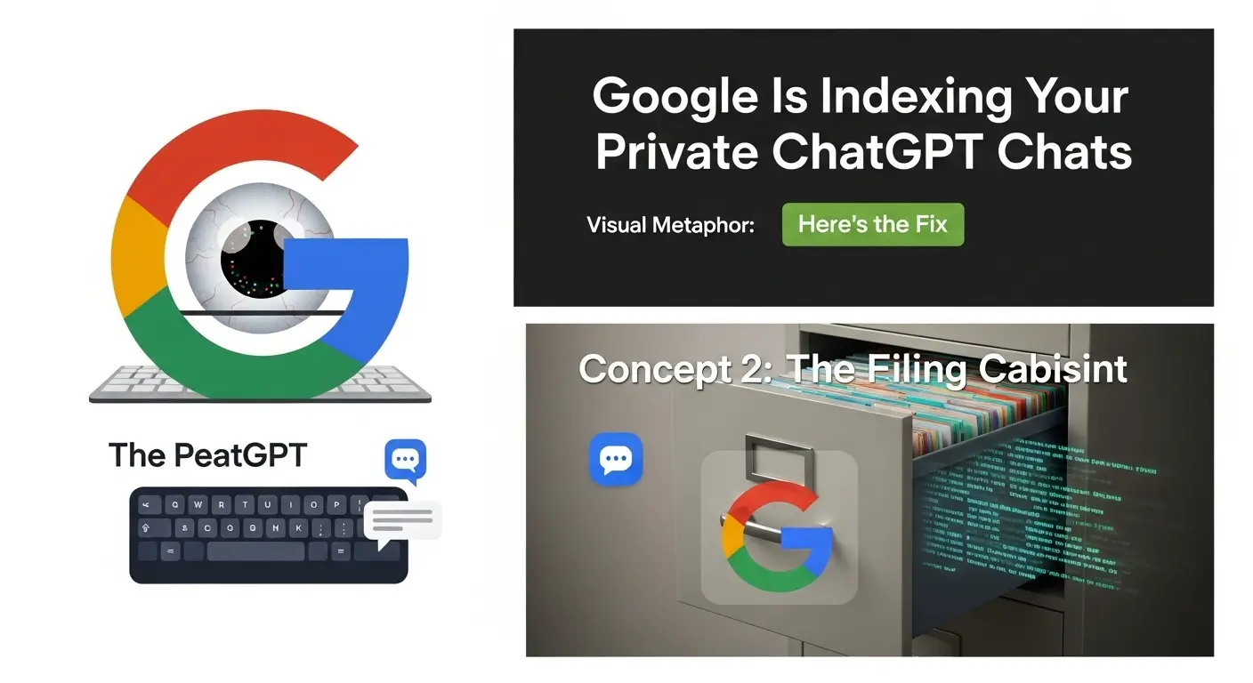 Google Is Indexing Your Private ChatGPT Chats (Here’s the Fix)